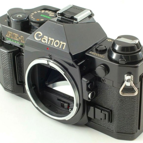 Camera Canon AE 1 Program Black Body